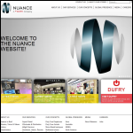 Screen shot of the The Nuance Group (UK) Ltd website.