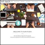 Screen shot of the Infotech 24 7 Ltd website.