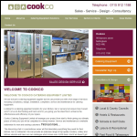 Screen shot of the Cookco Ltd website.
