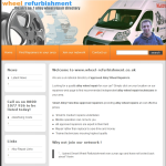 Screen shot of the Wheel Refurbishment UK Directory website.