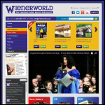 Screen shot of the Wienerworld Ltd website.
