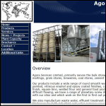 Screen shot of the Agora Services Ltd website.