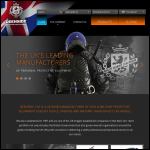 Screen shot of the Deenside Ltd website.