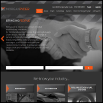 Screen shot of the Morgan Ryder Associates Ltd website.