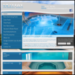 Screen shot of the Grayfox Swimming Pools Ltd website.