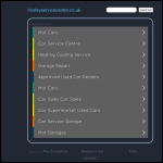 Screen shot of the Horley Service Centre Ltd website.