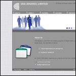 Screen shot of the CES Badges Ltd website.