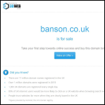 Screen shot of the The Banson Electric Co. Ltd website.
