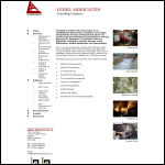 Screen shot of the Leeke Associates Ltd website.