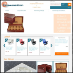 Screen shot of the Engraversworld website.
