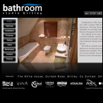 Screen shot of the Bathroom Studio Birtley website.