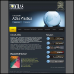 Screen shot of the Atlas Plastics & Fabrications Ltd website.