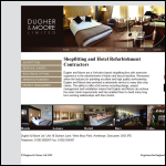 Screen shot of the Dugher & Moore Ltd website.