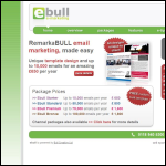 Screen shot of the Bull Creative Ltd website.