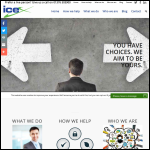 Screen shot of the ICEX website.