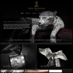 Screen shot of the Grant Macdonald (Silversmiths) Ltd website.