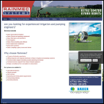 Screen shot of the Rainmec Systems website.
