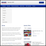 Screen shot of the Taunton Daf Ltd website.