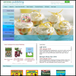 Screen shot of the Anness Publishing Ltd website.