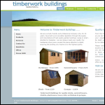 Screen shot of the Axbridge Timber Work website.