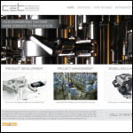 Screen shot of the Cambridge Engineering Technology Ltd website.