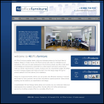 Screen shot of the 4 D Office Furniture Ltd website.
