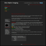 Screen shot of the Dick Makin Imaging website.