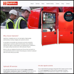 Screen shot of the Hydratec Lift Services Ltd website.