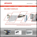 Screen shot of the Metalico Ltd website.
