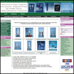 Screen shot of the Glass Creations Ltd website.