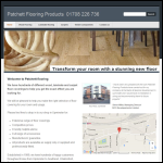 Screen shot of the Patchett Forest Products Ltd website.