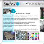 Screen shot of the Flexible Machining Systems Ltd website.