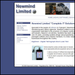 Screen shot of the Newmind Ltd website.