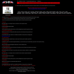 Screen shot of the S & B Hire & Sales Ltd website.