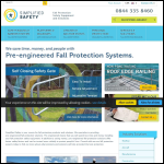 Screen shot of the Simplified Safety Ltd website.