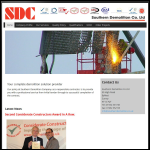 Screen shot of the Southern Demolition Co. Ltd website.