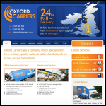 Screen shot of the Oxford Carriers LLP website.
