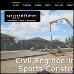 Screen shot of the Grimshaw Group website.
