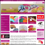 Screen shot of the Fantastica UK website.
