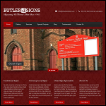 Screen shot of the Butler Associates website.