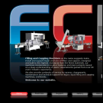 Screen shot of the Filling & Capping Machines Ltd website.