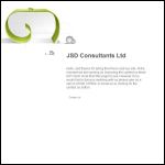 Screen shot of the JSD Consultants Ltd website.