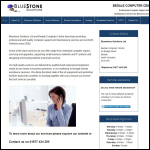 Screen shot of the Bluestone Solutions Ltd website.