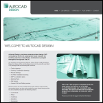Screen shot of the Autocad Design Ltd website.