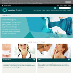 Screen shot of the Mantis Surgical Ltd website.