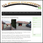 Screen shot of the Ian Jemison Engineering website.
