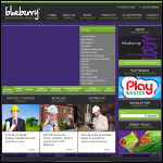 Screen shot of the Blueberry website.
