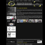 Screen shot of the Progressive Print Services Ltd website.
