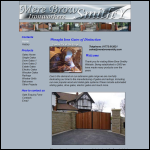 Screen shot of the Mere Brow Smithy website.