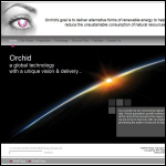 Screen shot of the Orchid Environmental Ltd website.